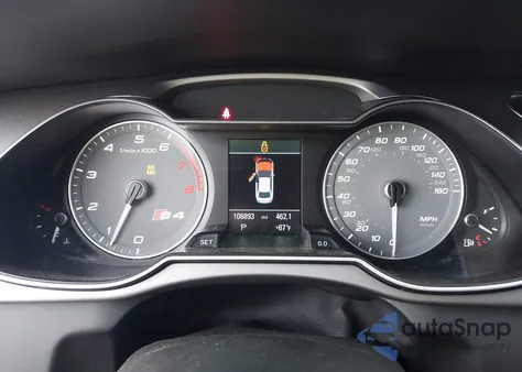 2013 Audi S4 3.0T Premium Plus from USA, damaged, VIN WAUBGAFL4DA186635